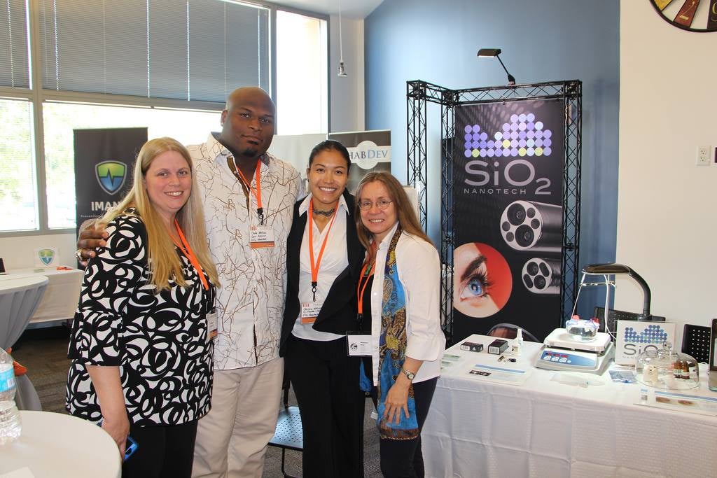 First Demo Day for SiO2 NanoTech, LLC, June 5, 2013,  which Prof. Herbots founded in 2010