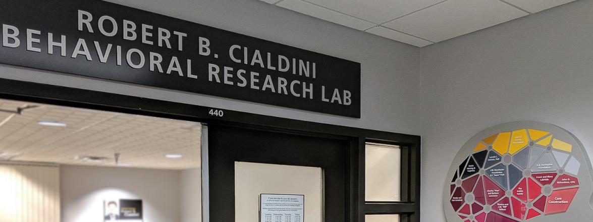 Robert B. Cialdini Behavioral Research Lab