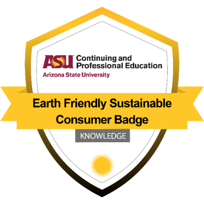 Sustainabiliy Education Badge